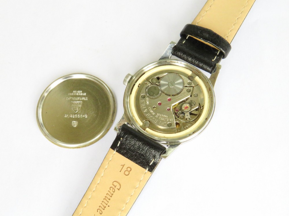 Gents Tissot Seastar wrist watch, 1967 View IV