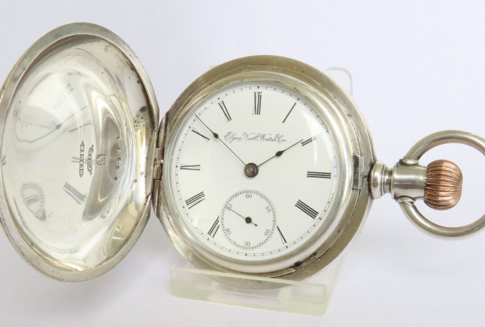 Antique Elgin pocket watch, G M Wheeler, 1894