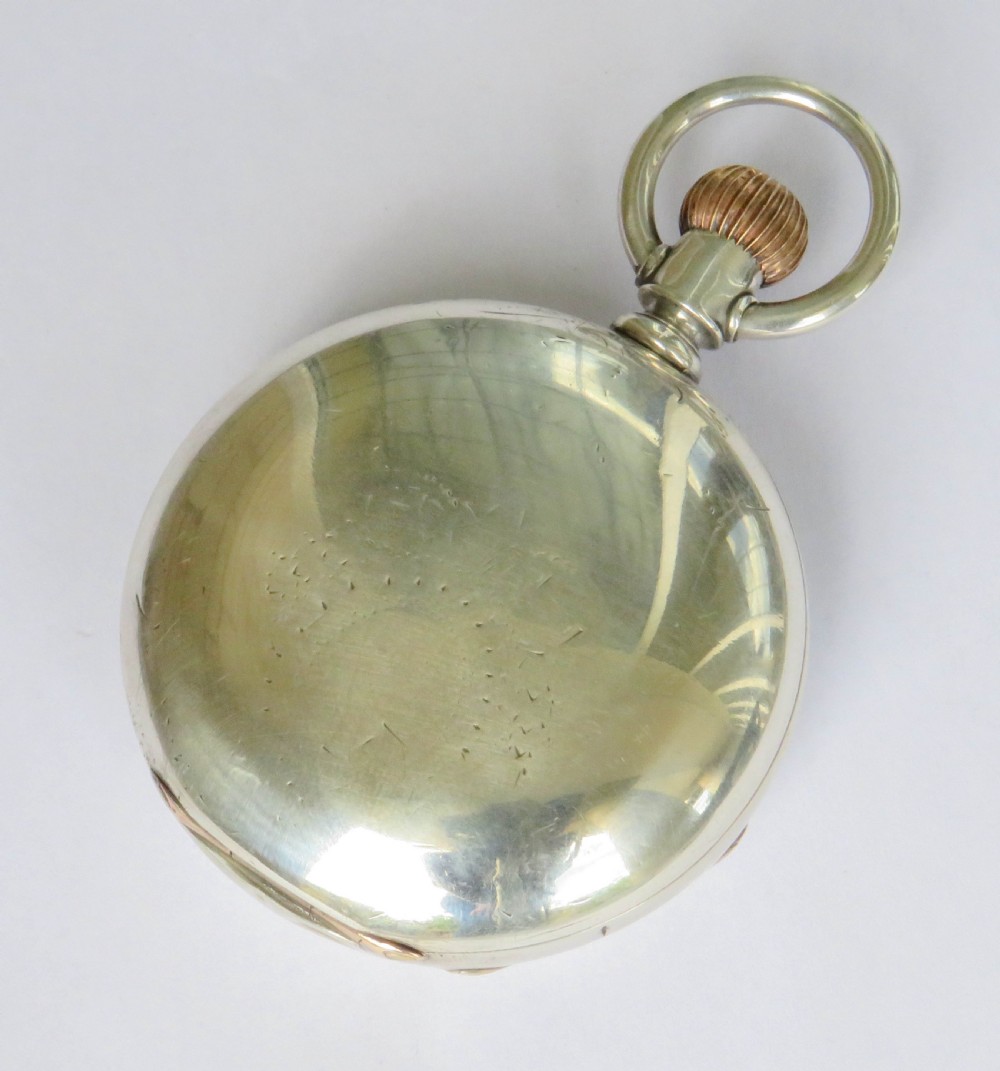 Antique Elgin pocket watch, G M Wheeler, 1894 View IV
