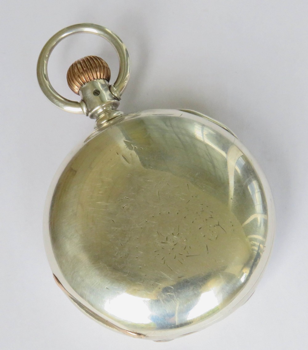 Antique Elgin pocket watch, G M Wheeler, 1894 View V