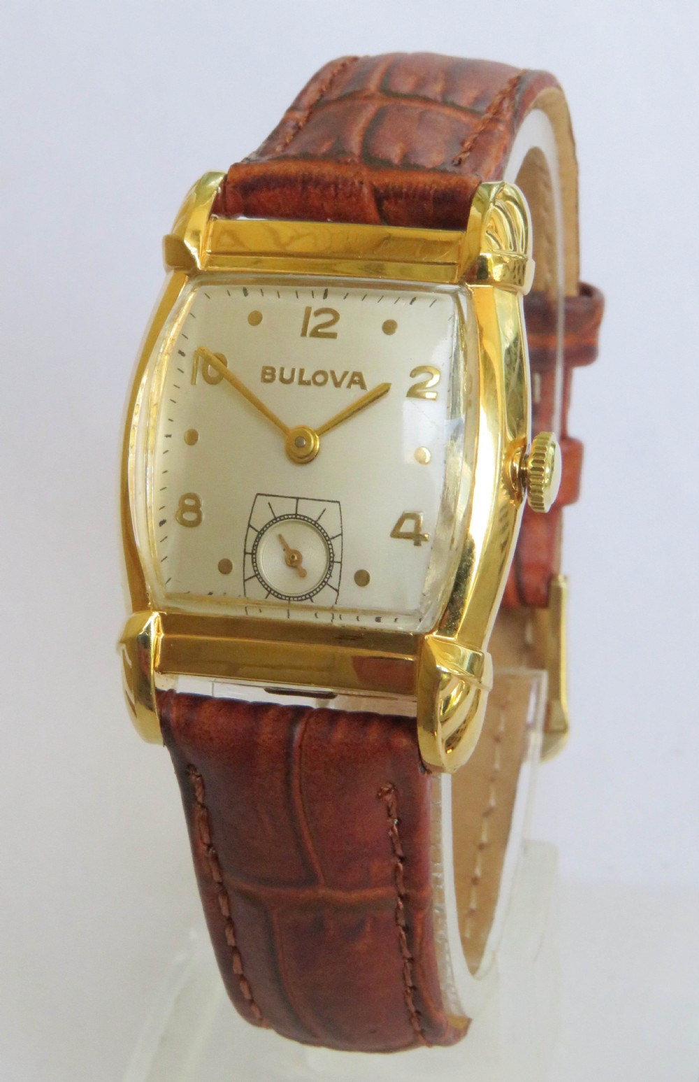 Mid-size Bulova Engineer wrist watch, 1950