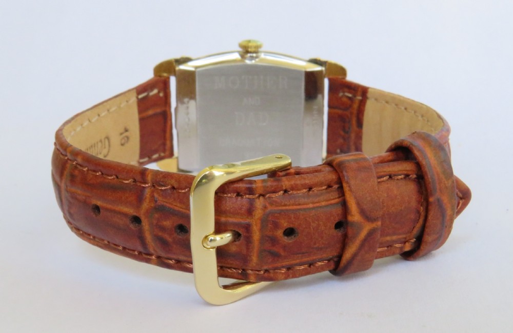 Mid-size Bulova Engineer wrist watch, 1950 View IV