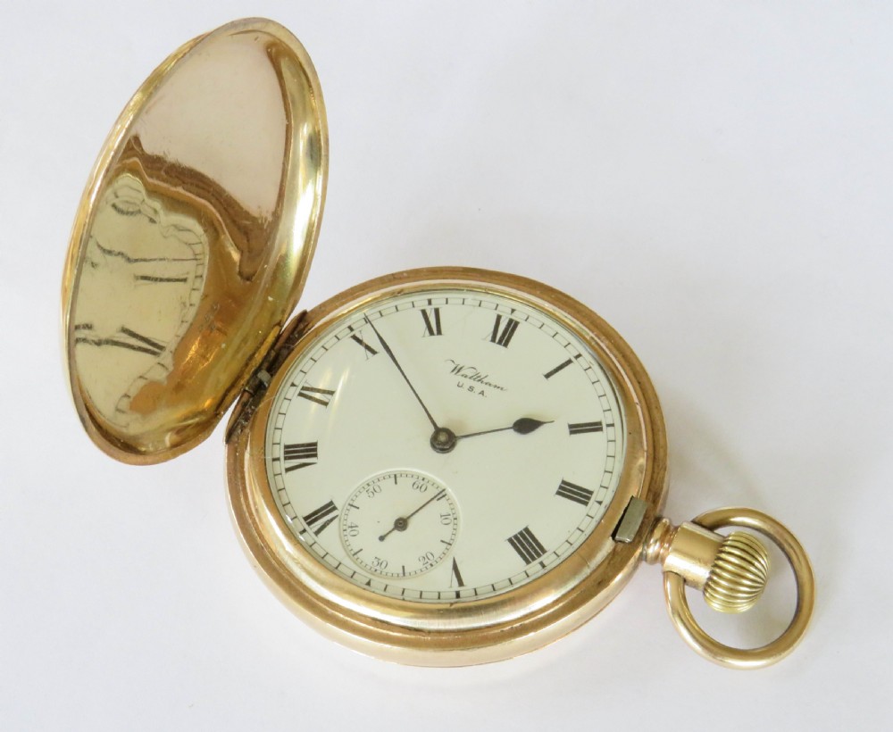 Antique Waltham Royal full hunter pocket watch View II