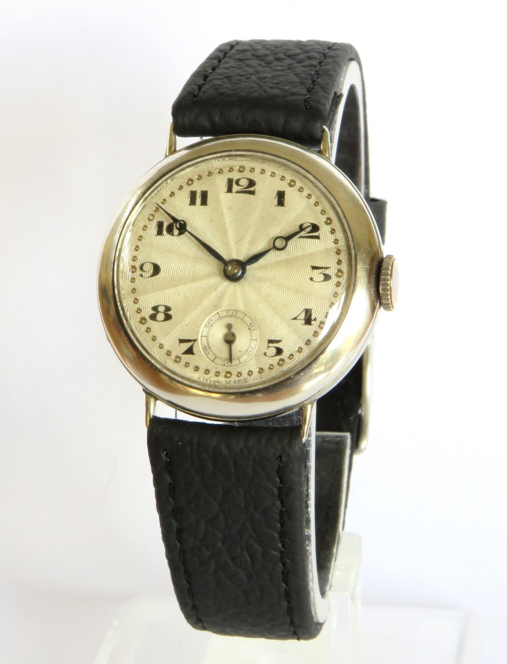 Mid-size 1930s Bernex wrist watch