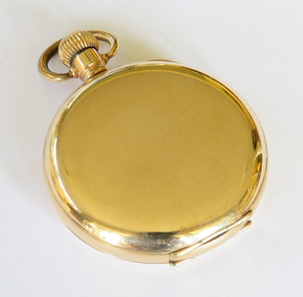 1950s Roirol full hunter pocket watch by Record View VI