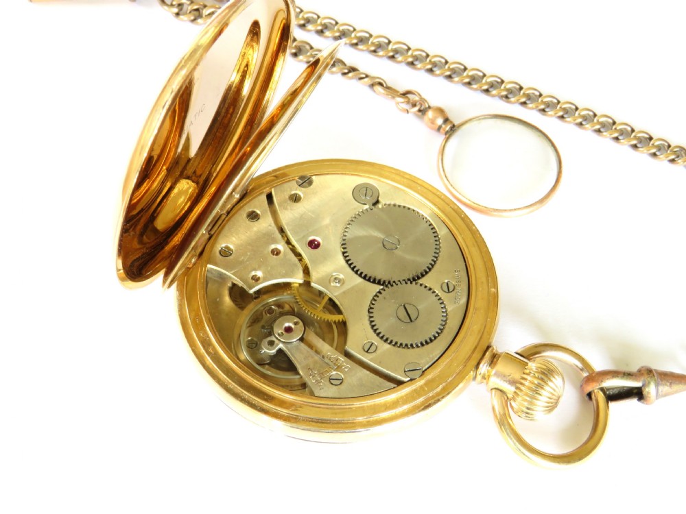 Antique Revue pocket watch and chain View IV