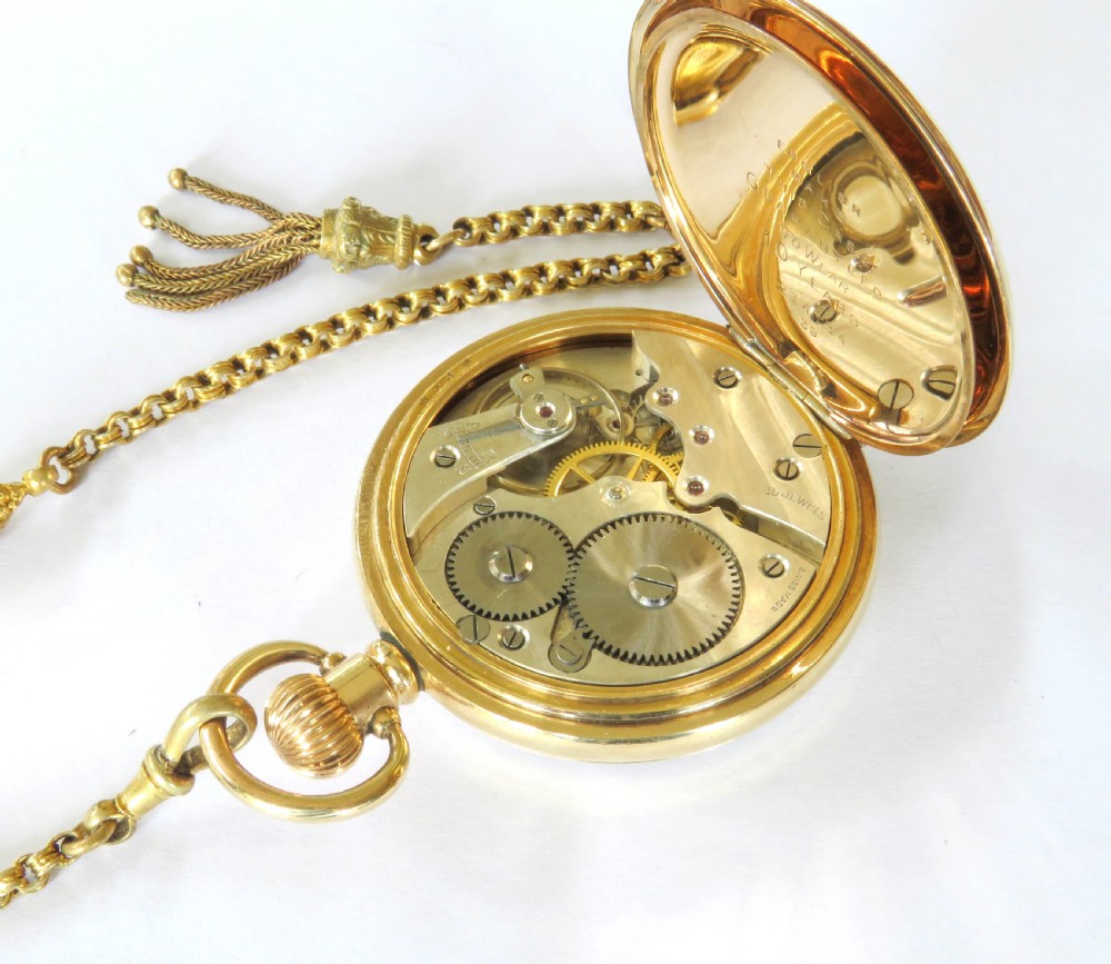 Antique Swiss pocket watch and chain View IV