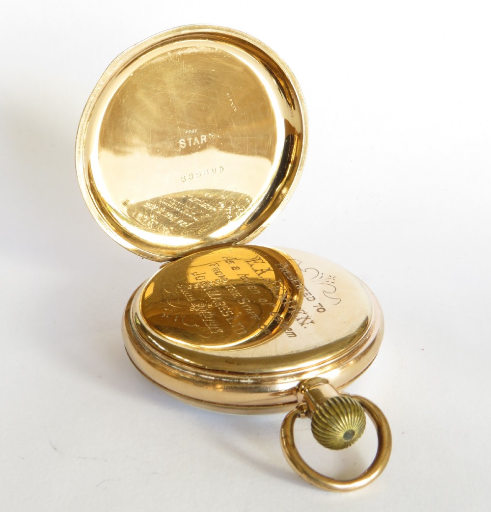 Record Dreadnought ‘Trenton’ pocket watch View IV