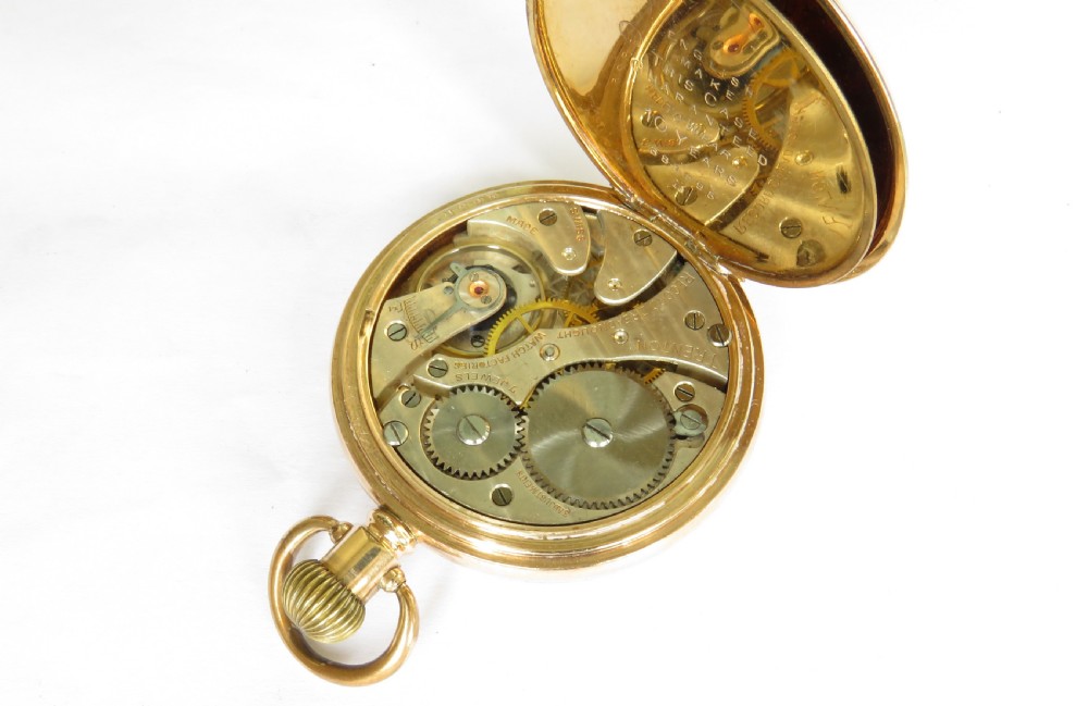 Record Dreadnought ‘Trenton’ pocket watch View V