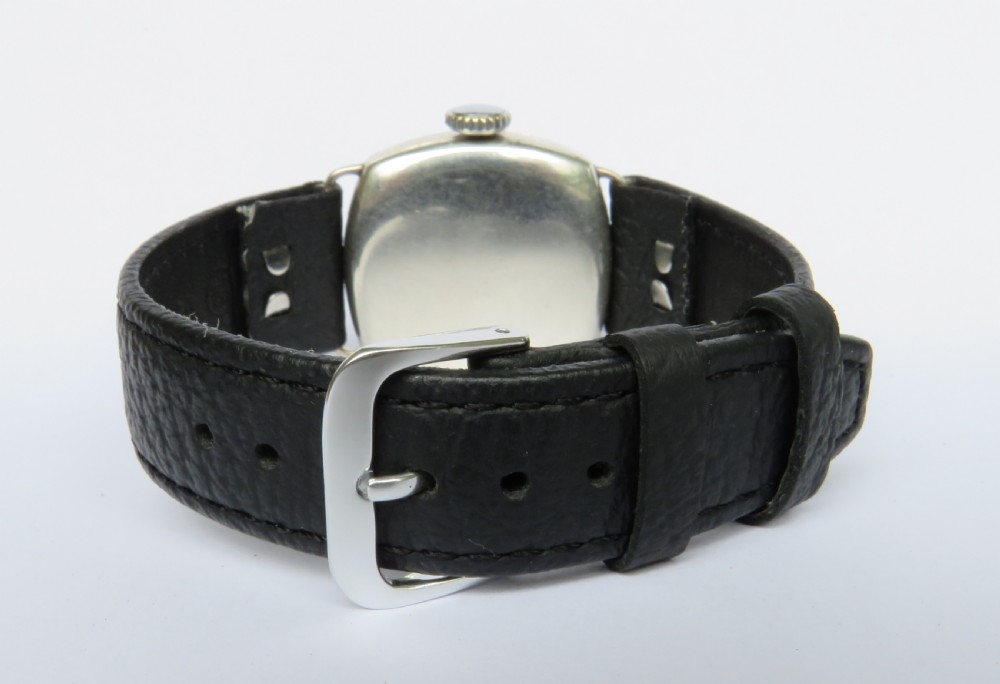 Gents silver wrist watch, 1928 View IV