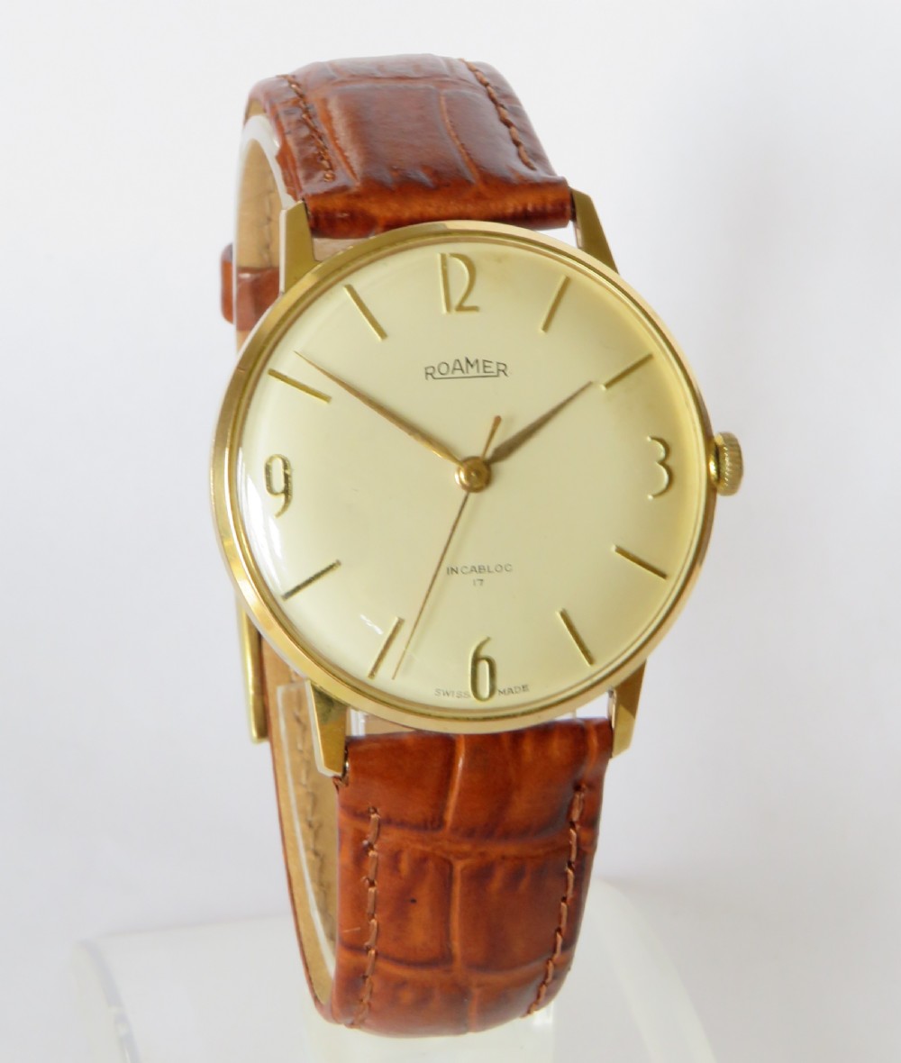 Gents 1960s Roamer wrist watch View II