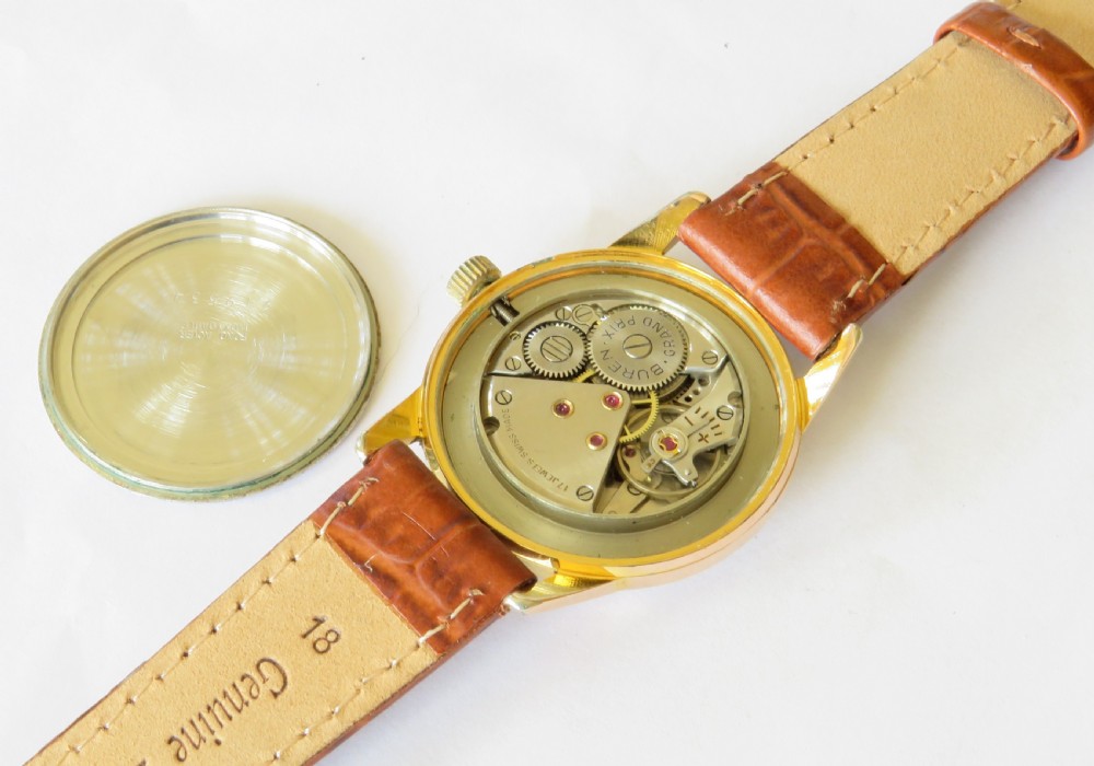 Gents Buren Grand Prix wrist watch, c1960 View III