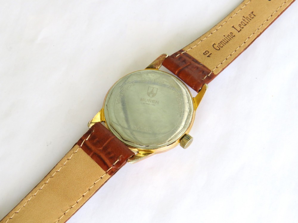 Gents Buren Grand Prix wrist watch, c1960 View IV