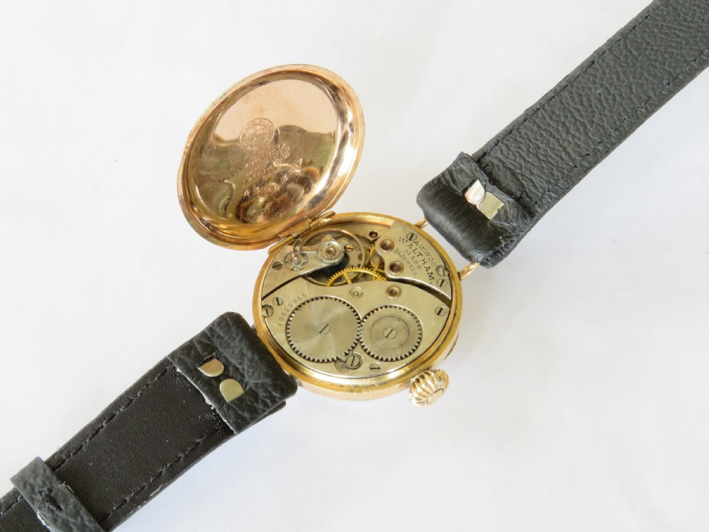 Antique Waltham wrist watch, 1914 View IV