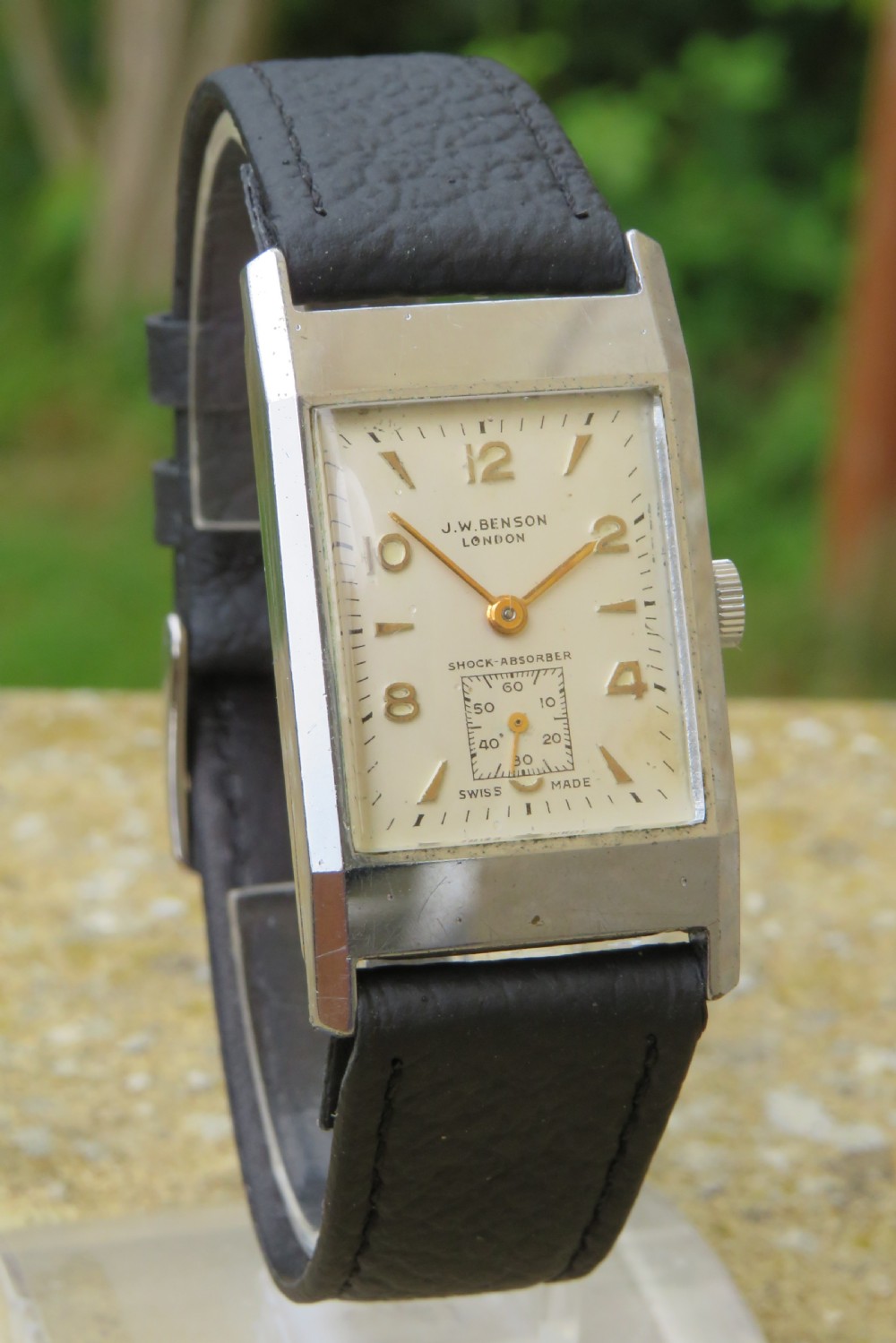 1940s Cyma wrist watch for J W Benson View II