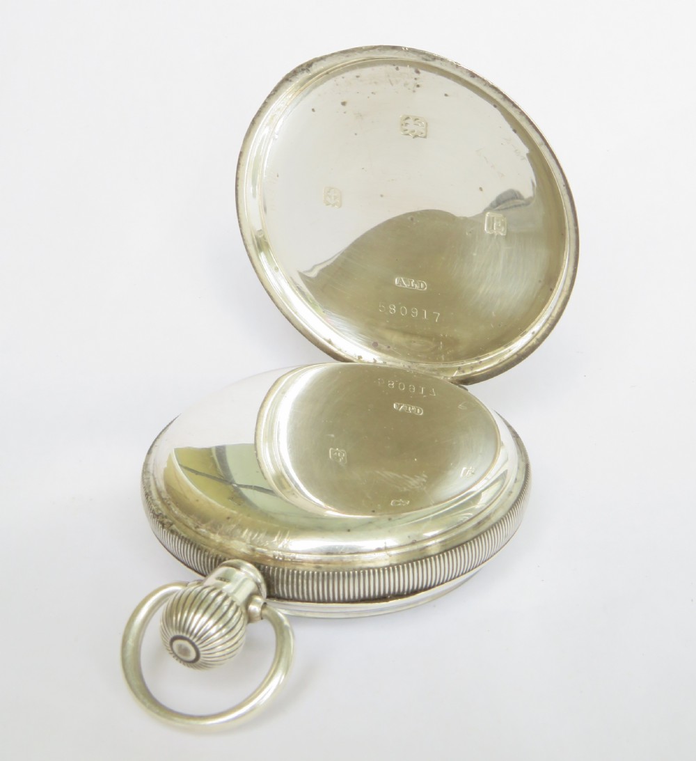 Silver Kays “Challenge” pocket watch, 1929 View IV