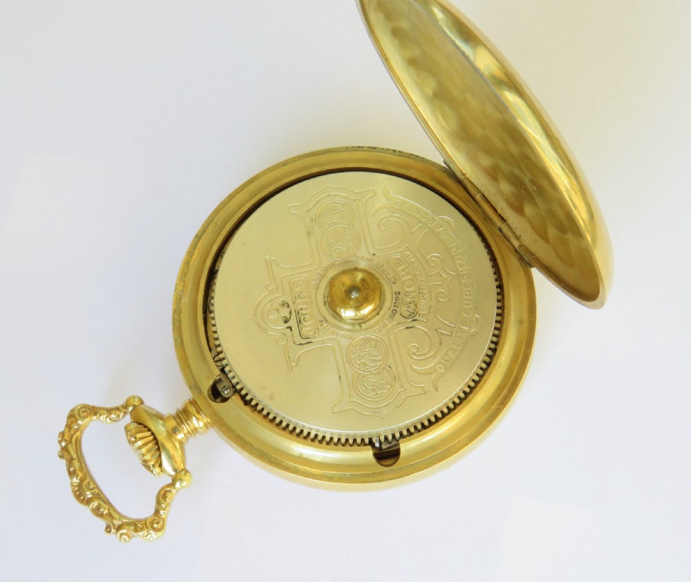 Antique Hebdomas pocket watch View III