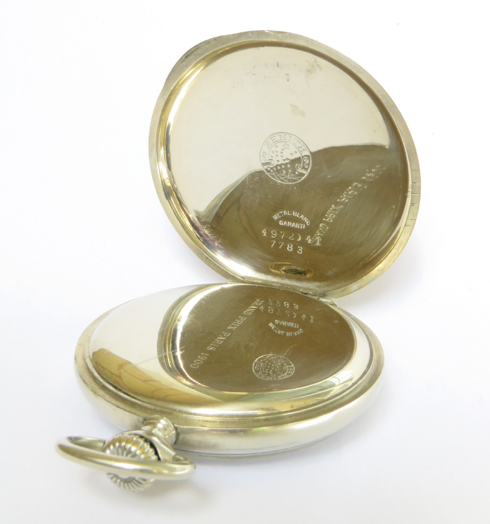 Antique Zenith pocket watch, 1924 View III
