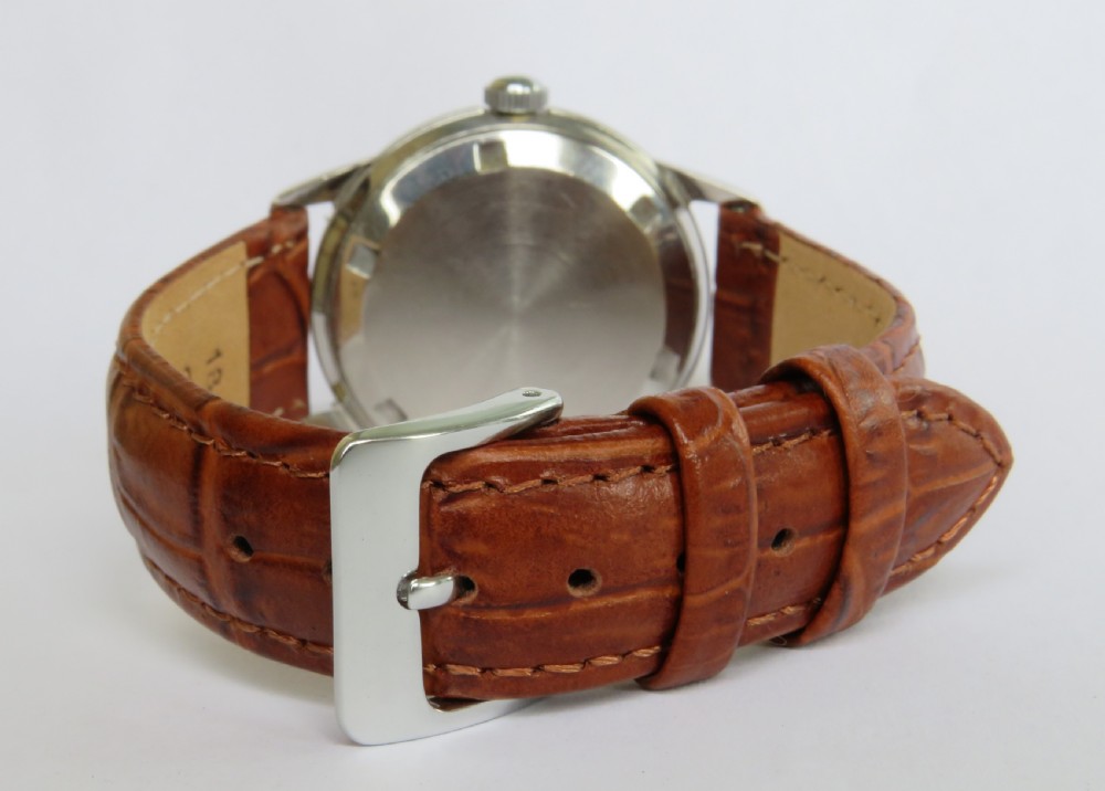 Gents Tissot Seastar wrist watch, 1955 View V