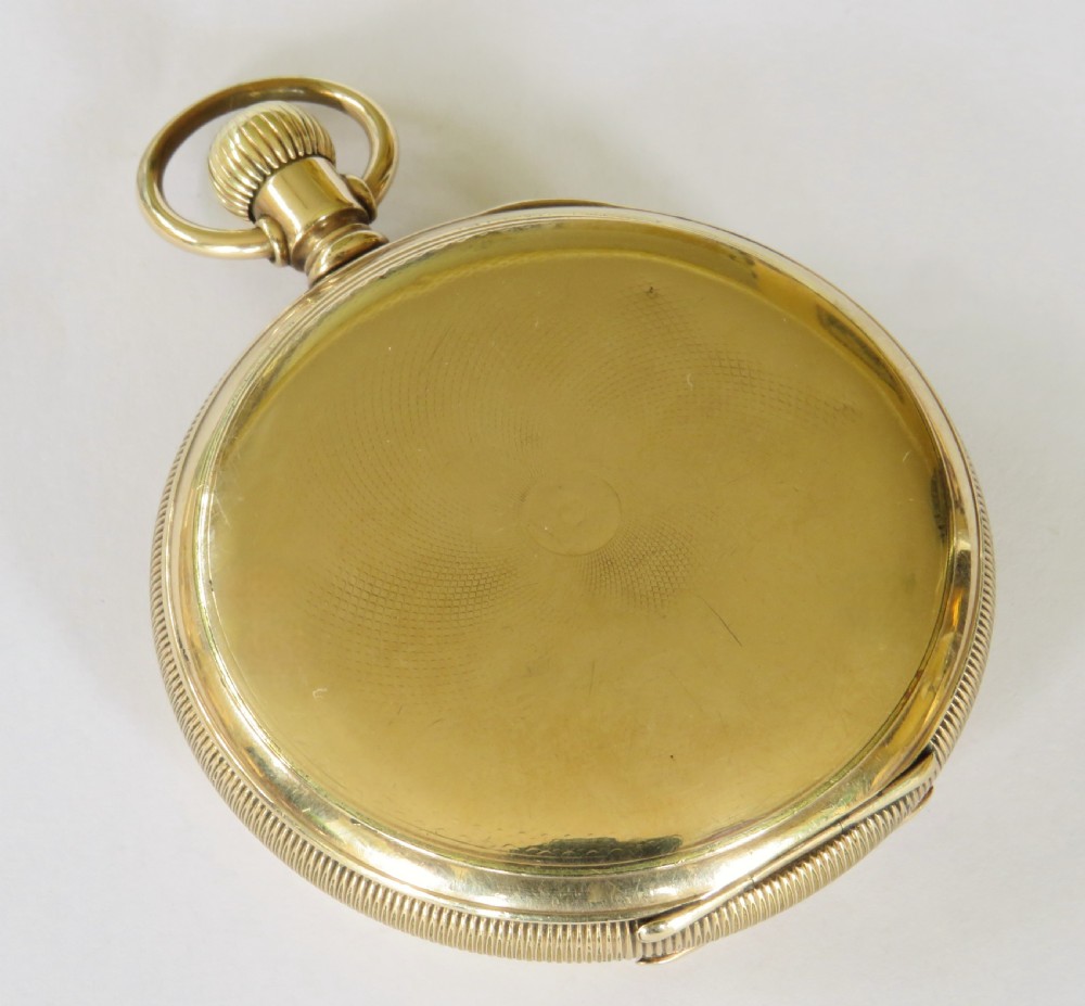 Antique Elgin full hunter pocket watch, 1910 View VI