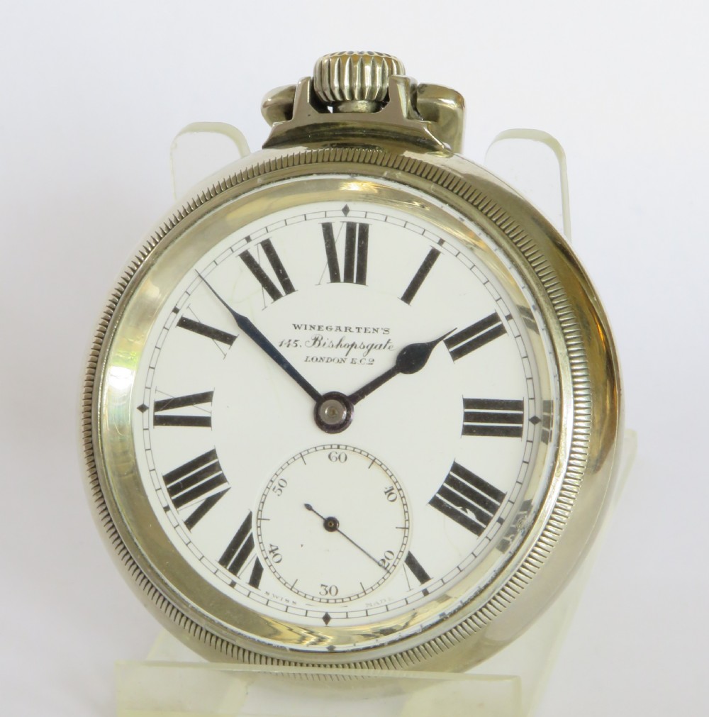 1930s Cortebert pocket watch, Winegartens Railway Regulator