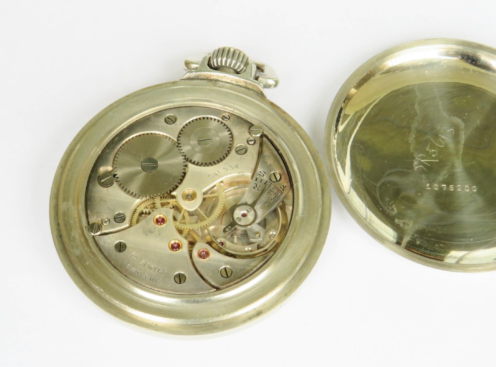 1930s Cortebert pocket watch, Winegartens Railway Regulator View III
