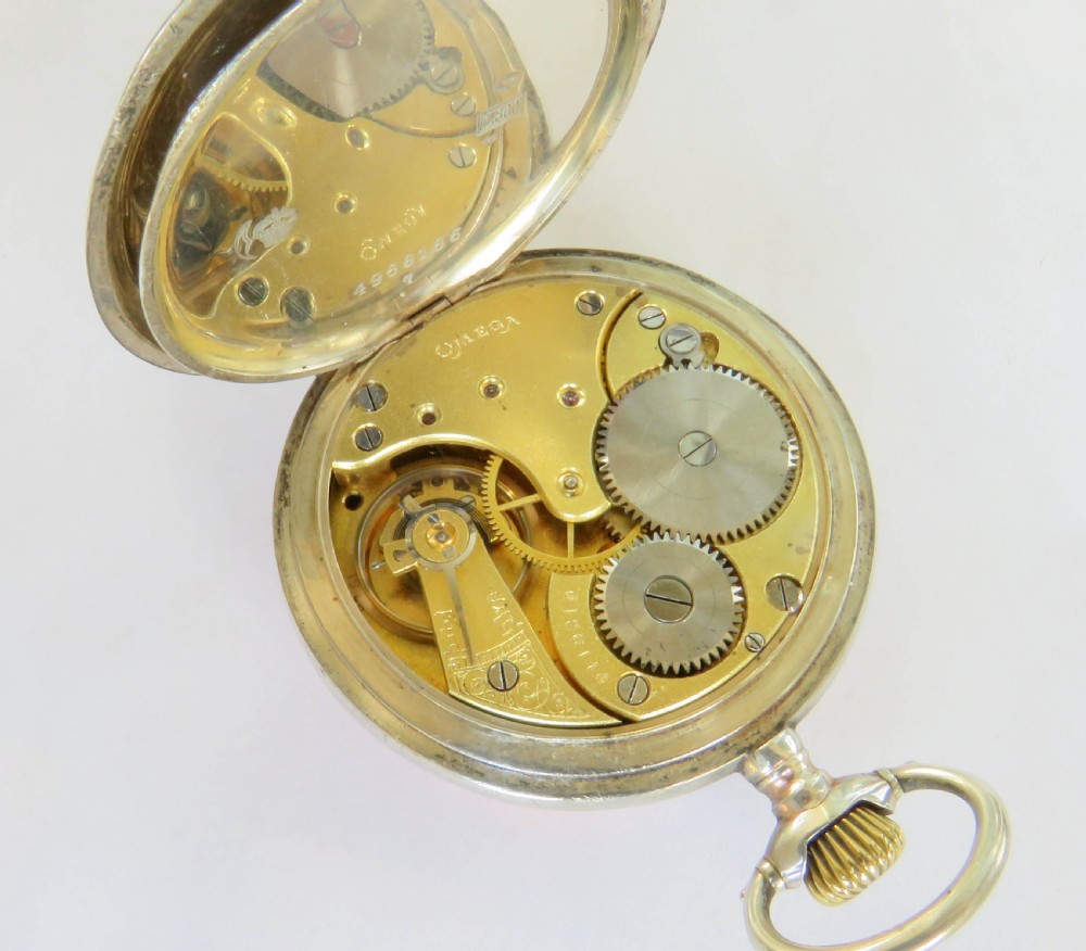 Antique Omega pocket watch, 1924 View III