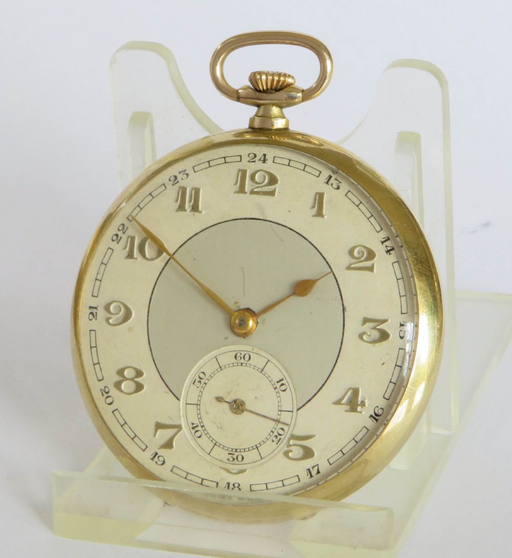 1930s Lanco pocket watch by Langendorf