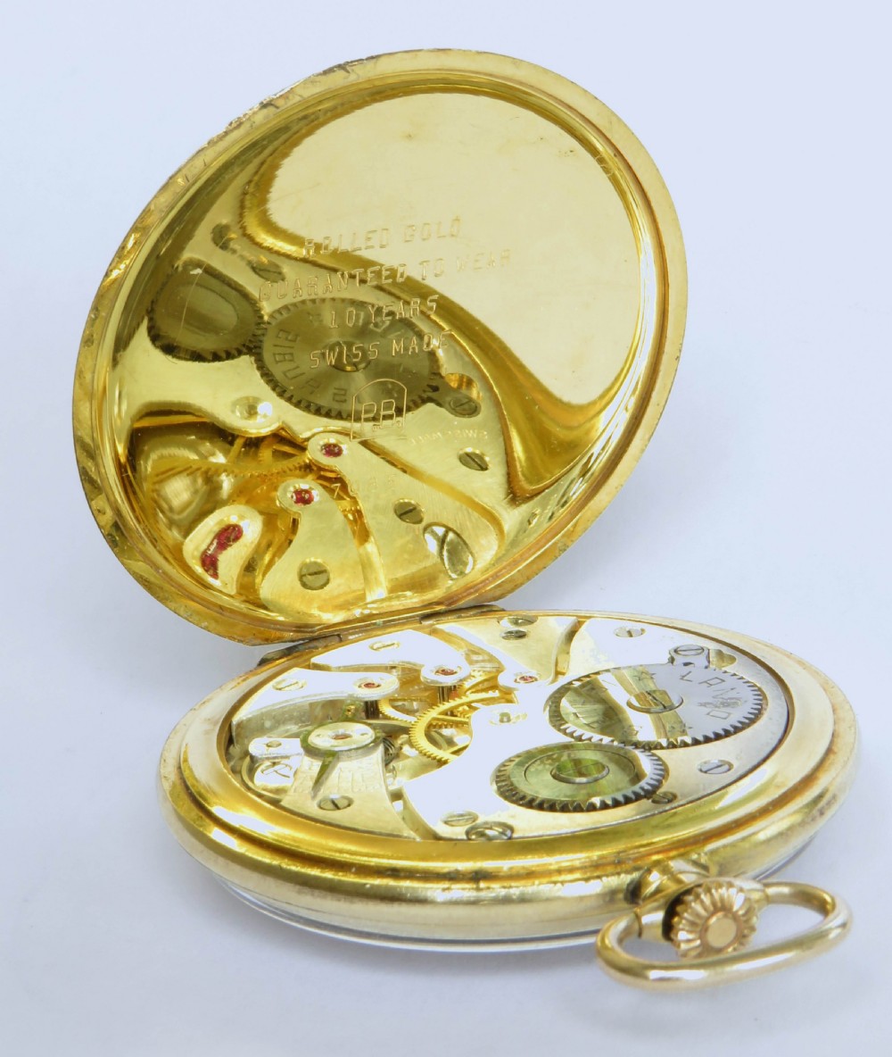1930s Lanco pocket watch by Langendorf View IV