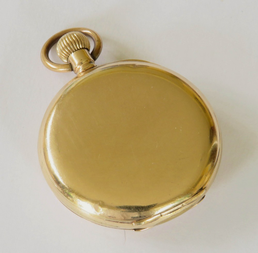 Antique Waltham half hunter pocket watch View VI