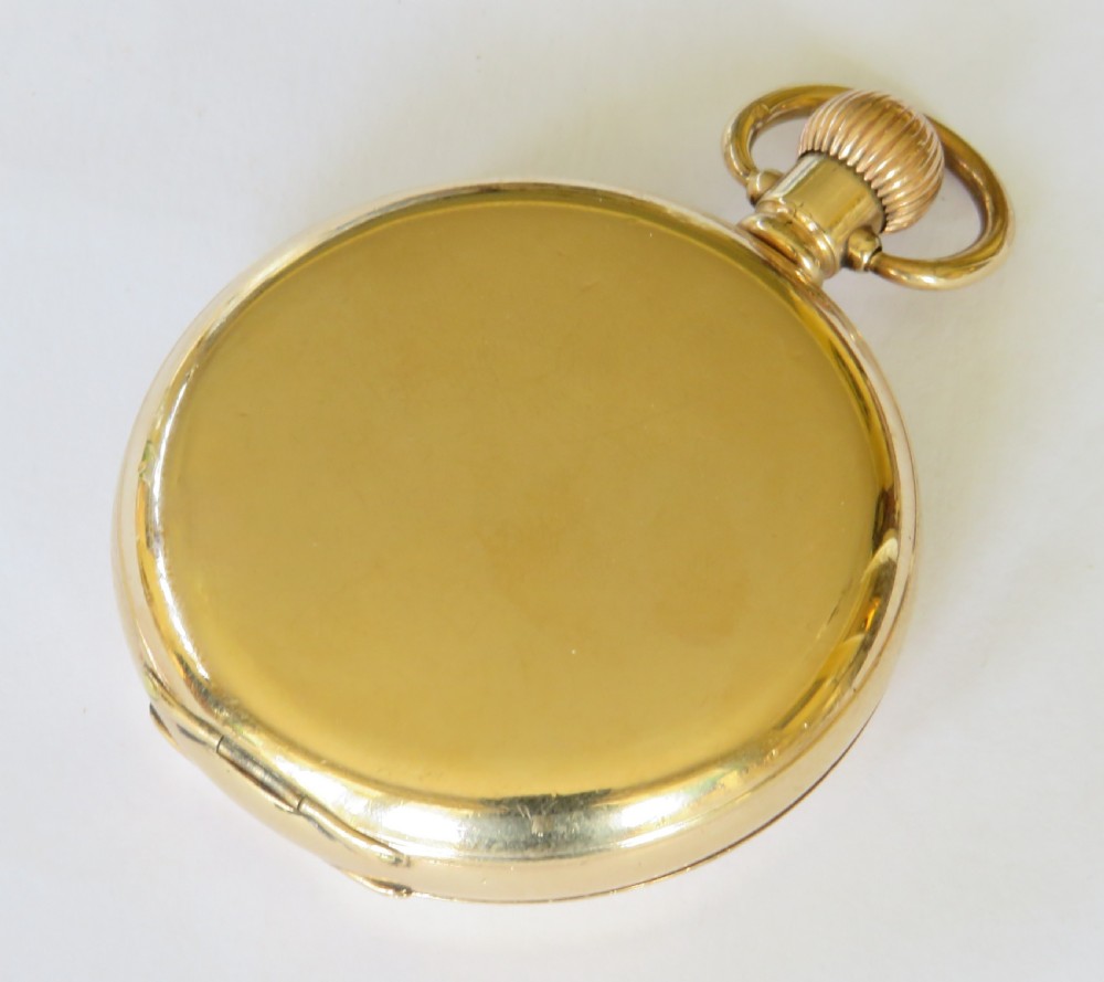 Antique 1920s Syren full hunter pocket watch View V
