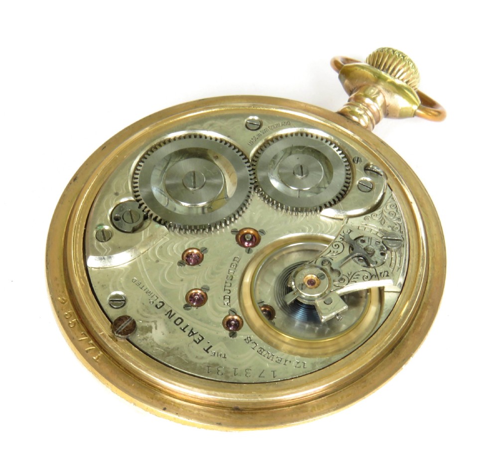Antique Gallet & Co pocket watch for Thomas Eaton View III