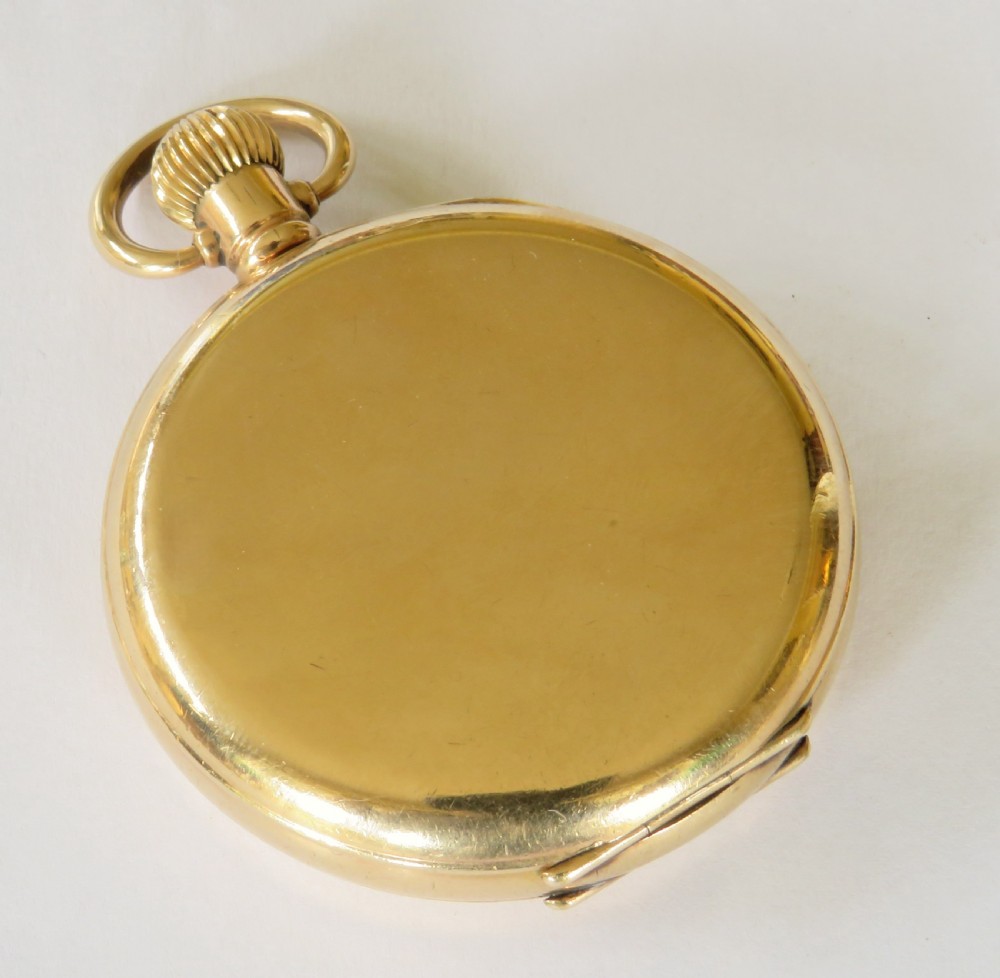 Antique Waltham Bartlett full hunter pocket watch View VI