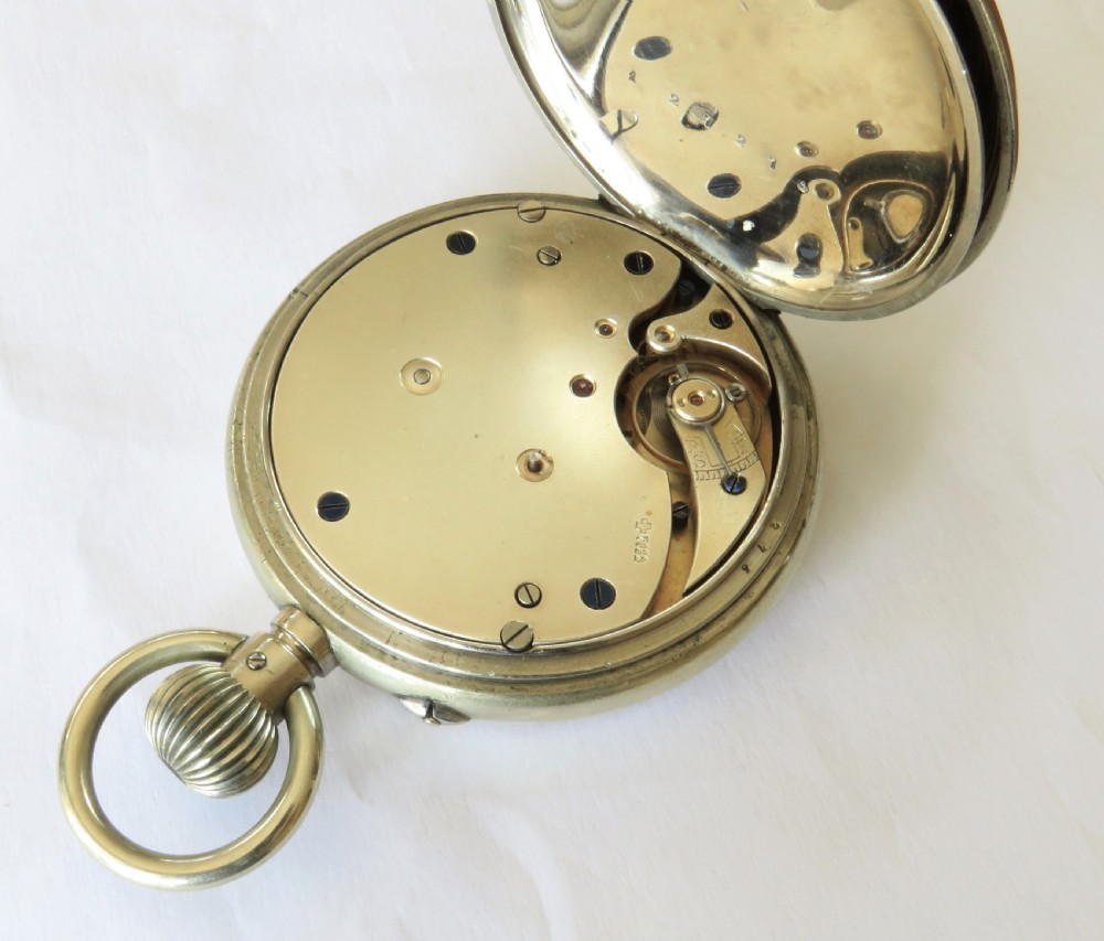 Antique Douard goliath pocket watch View IV