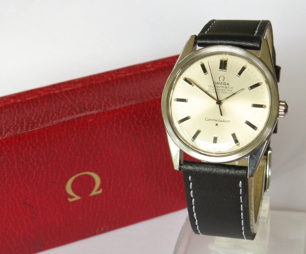 Gents Omega Constellation automatic chronometer wrist watch, 1966