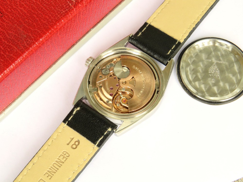 Gents Omega Constellation automatic chronometer wrist watch, 1966 View V