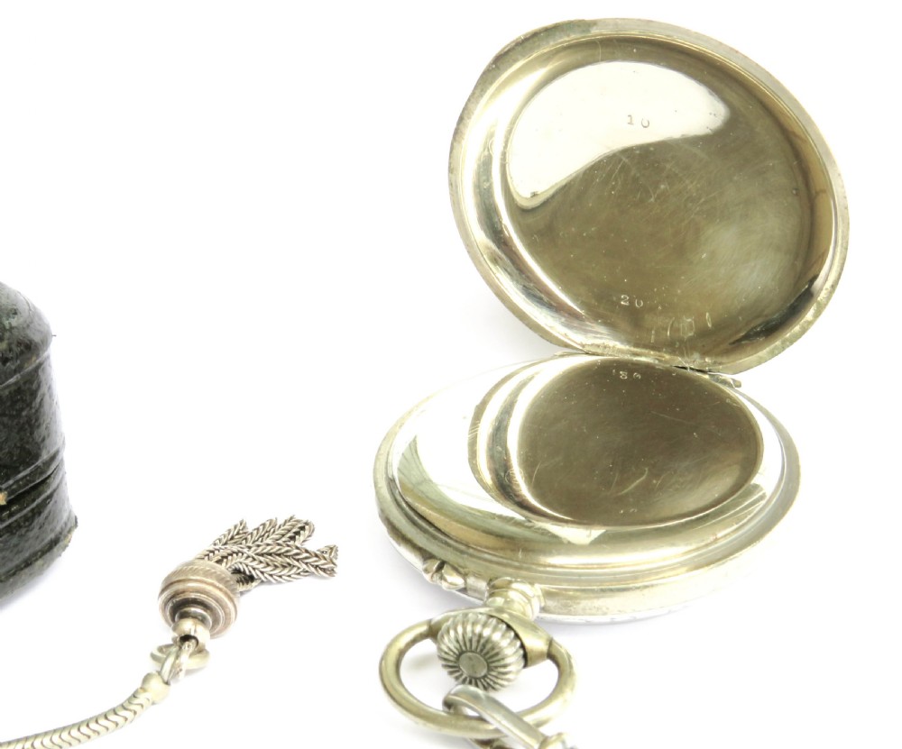 Antique Ultra pocket watch and chain View III