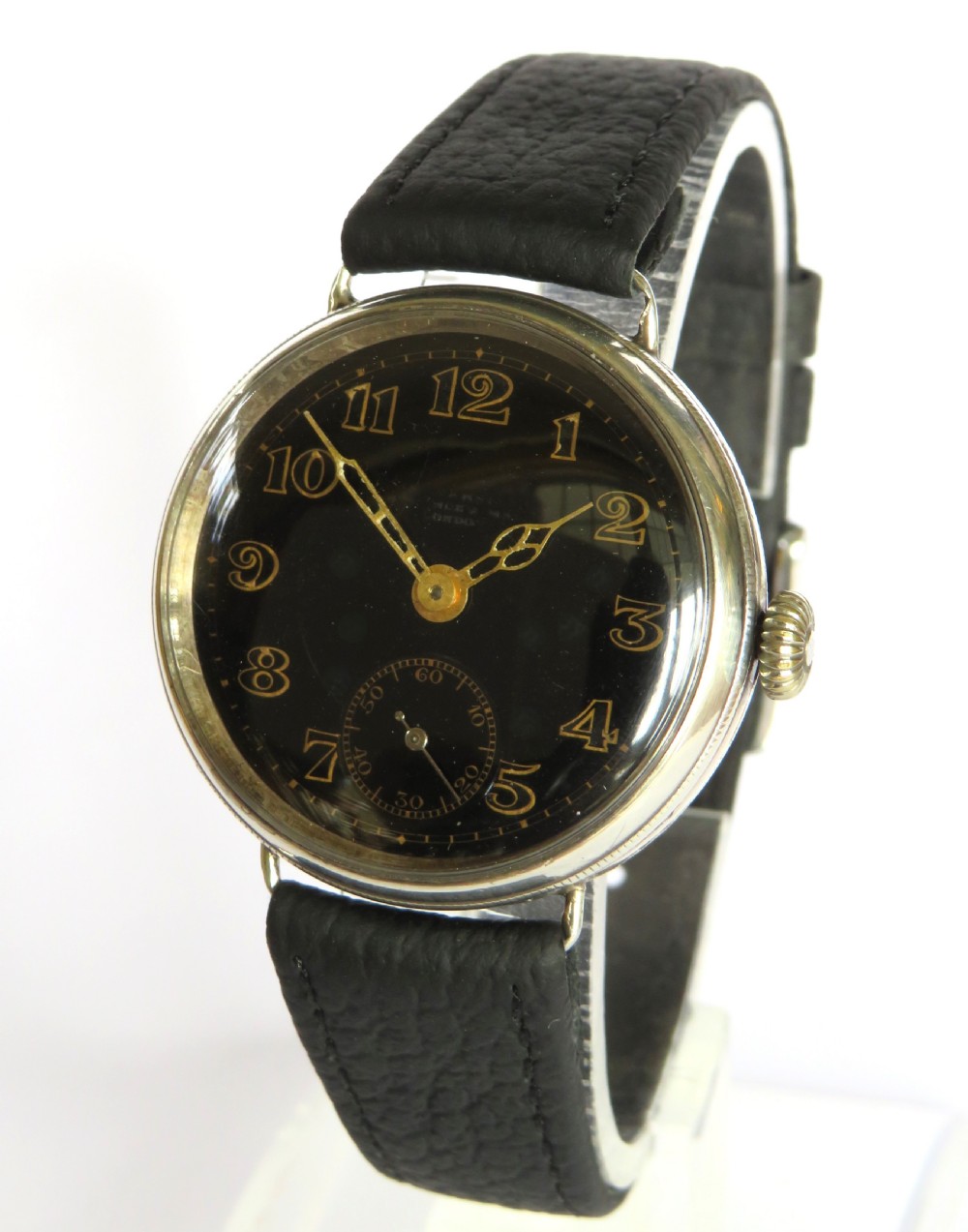WW1 silver Lawrence & Mayo gents wrist watch