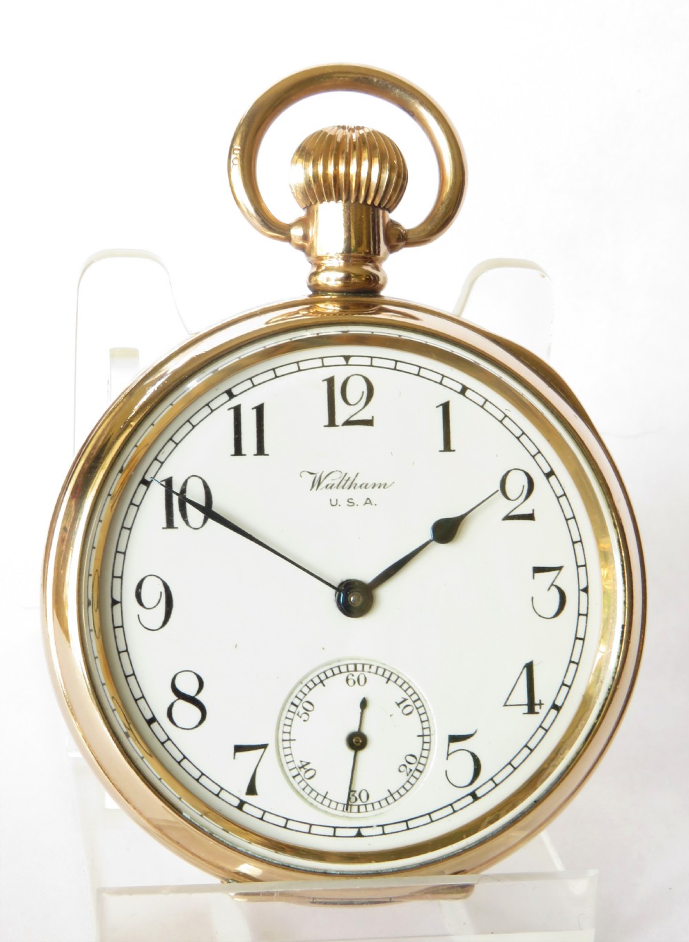 Antique Waltham pocket watch, 1930 View II