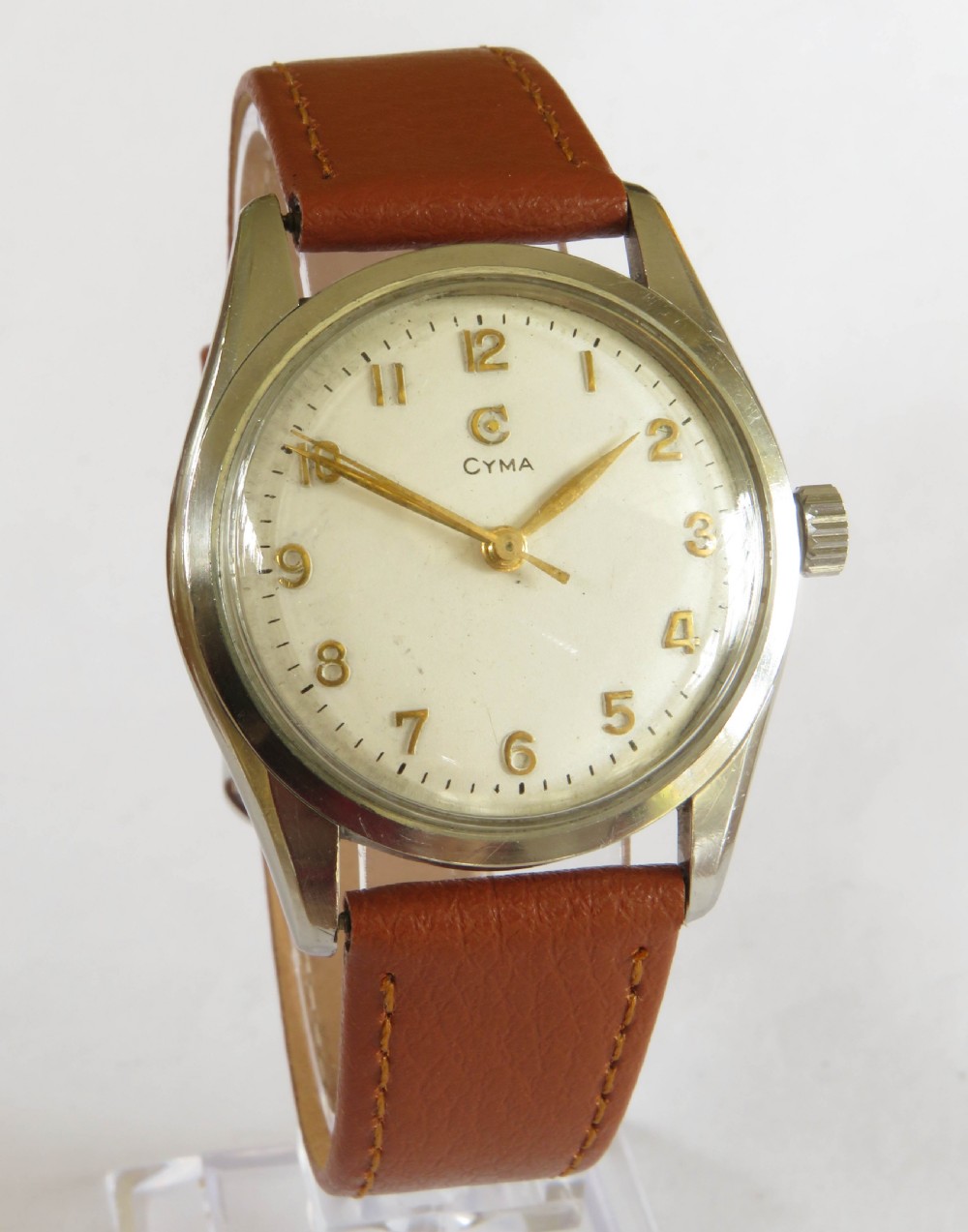 Gents 1950s Cyma wrist watch View II