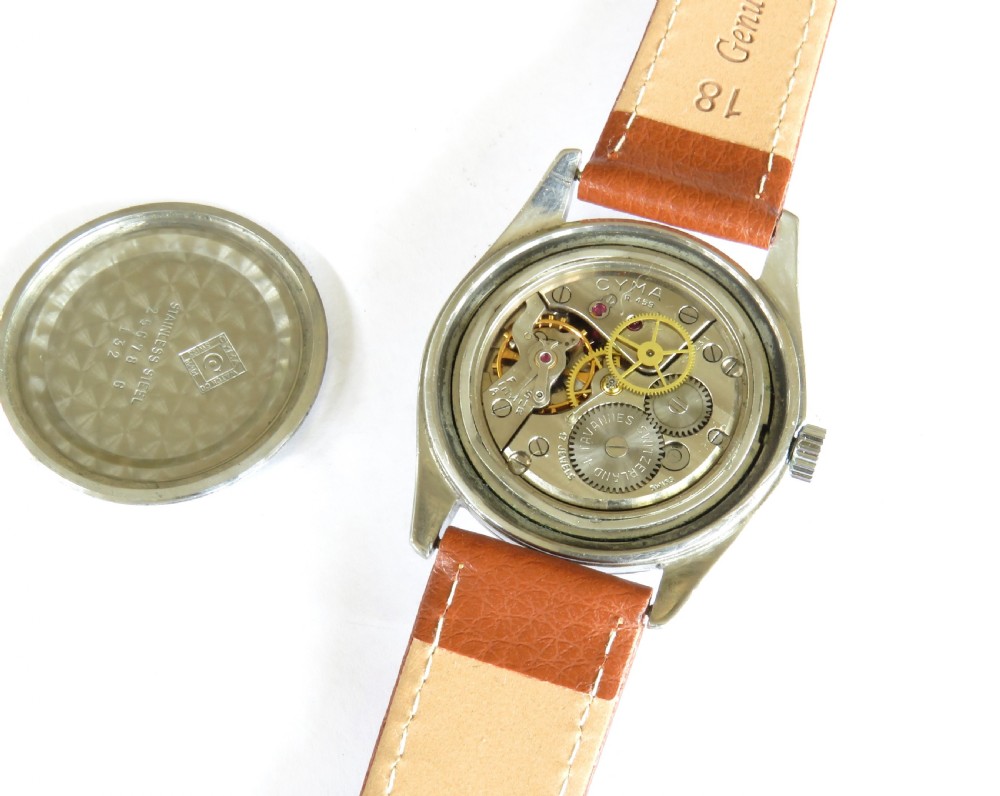 Gents 1950s Cyma wrist watch View III