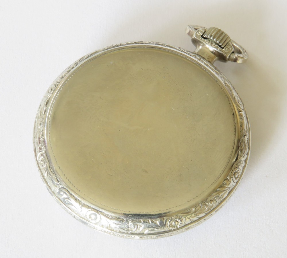 Antique Illinois pocket watch, 1915 View IV