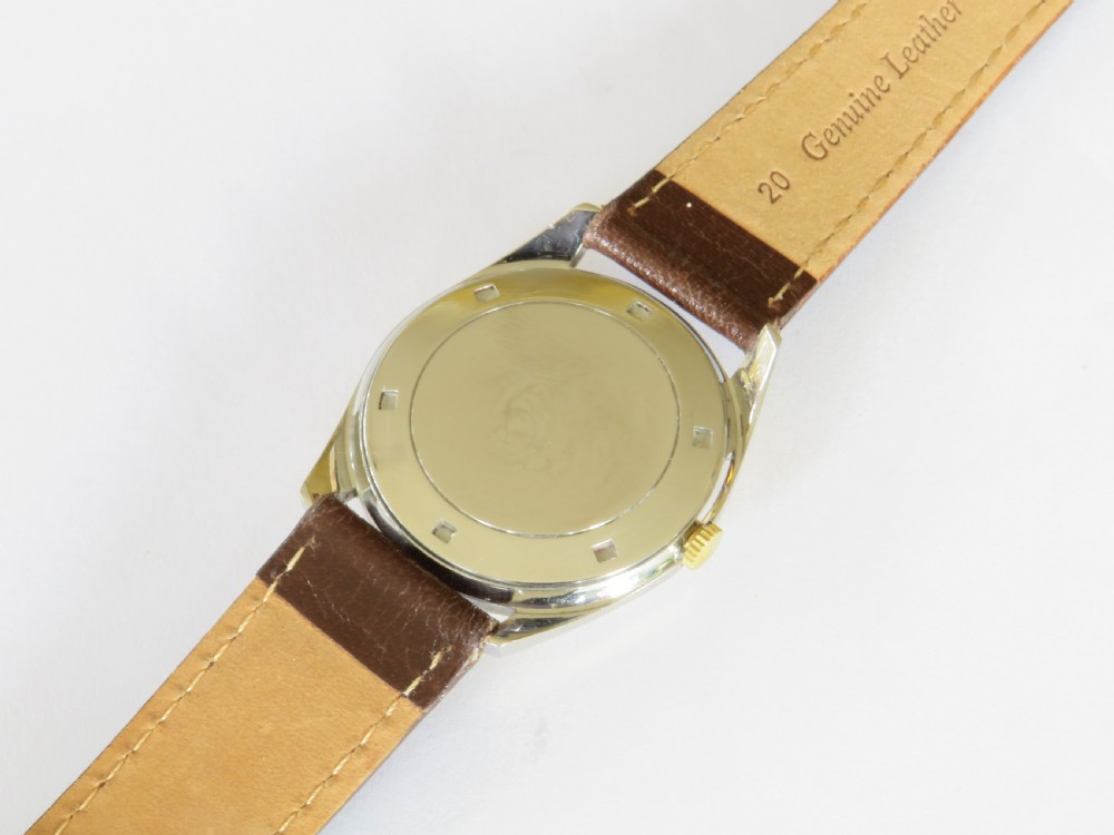 Gents Eterna Matic 3000 Seven Day wrist watch, 1967 View IV