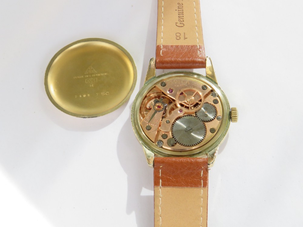 Gents Omega wrist watch, 1954 View III
