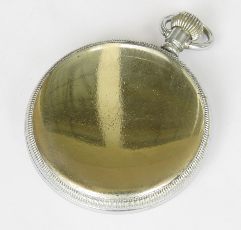 WW2 Waltham Premier military pocket watch View IV