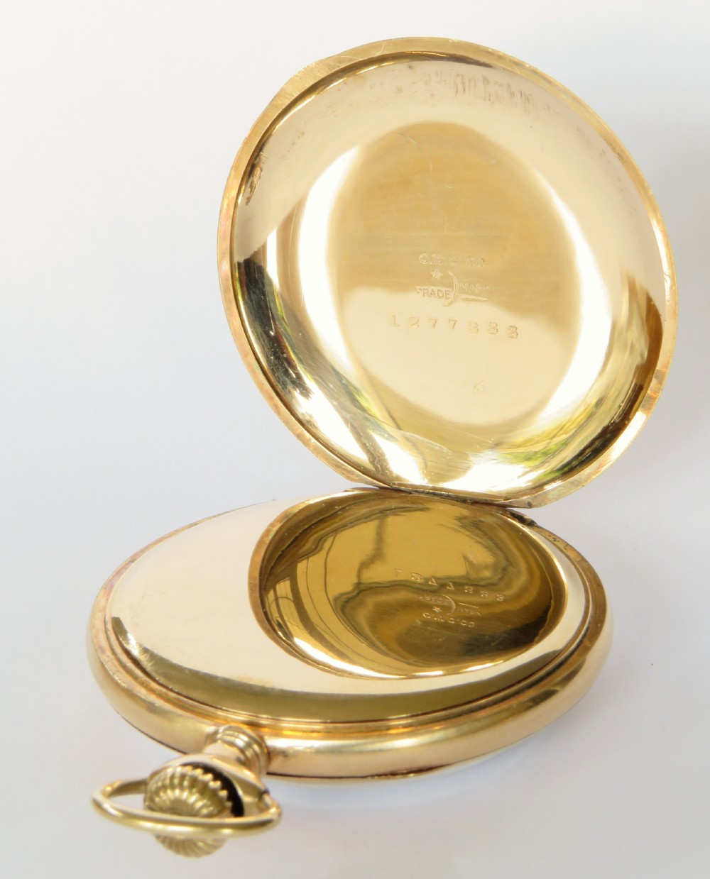 Antique Waltham pocket watch, 1908 View III