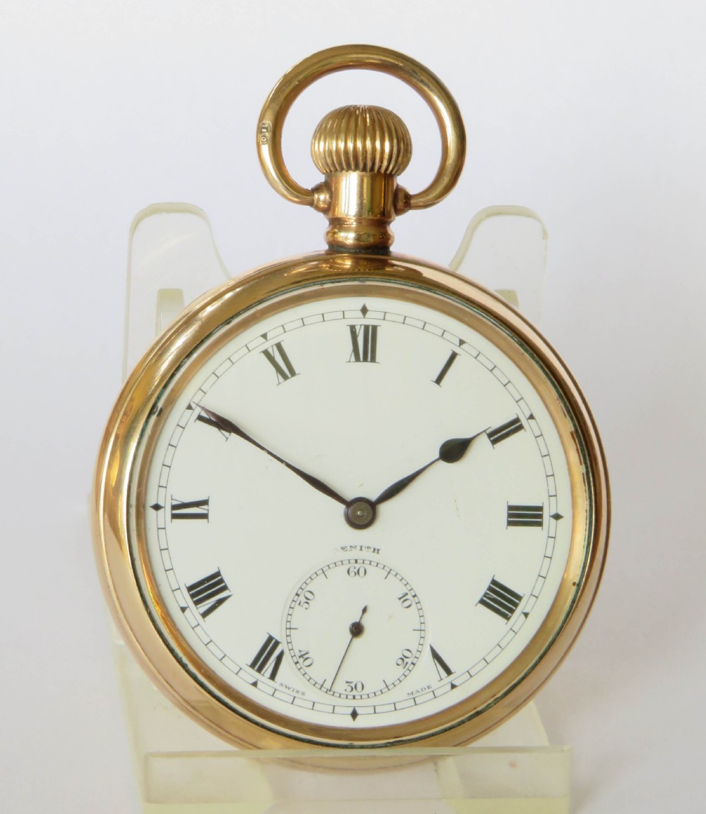 Antique Zenith pocket watch, 1929 View II