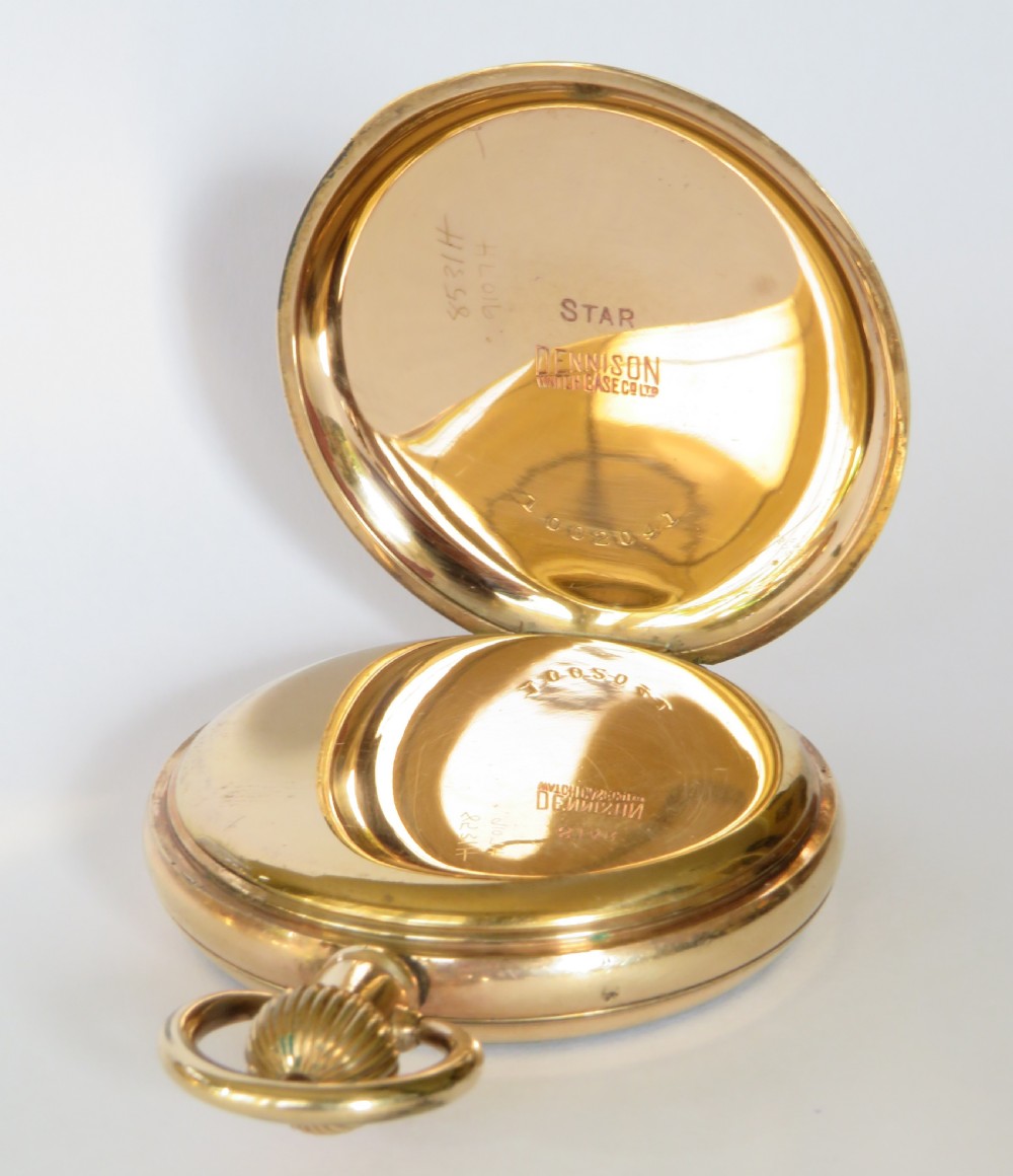 Antique Zenith pocket watch, 1929 View III