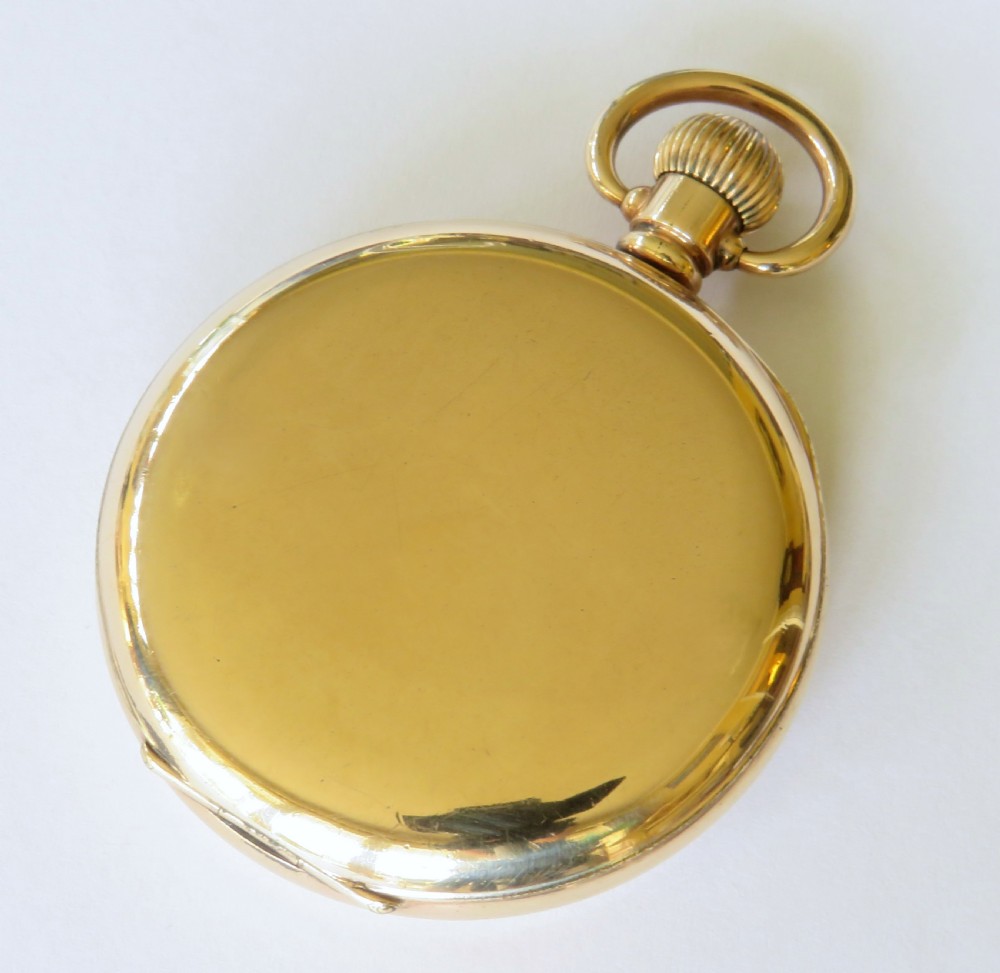 Antique Zenith pocket watch, 1929 View V