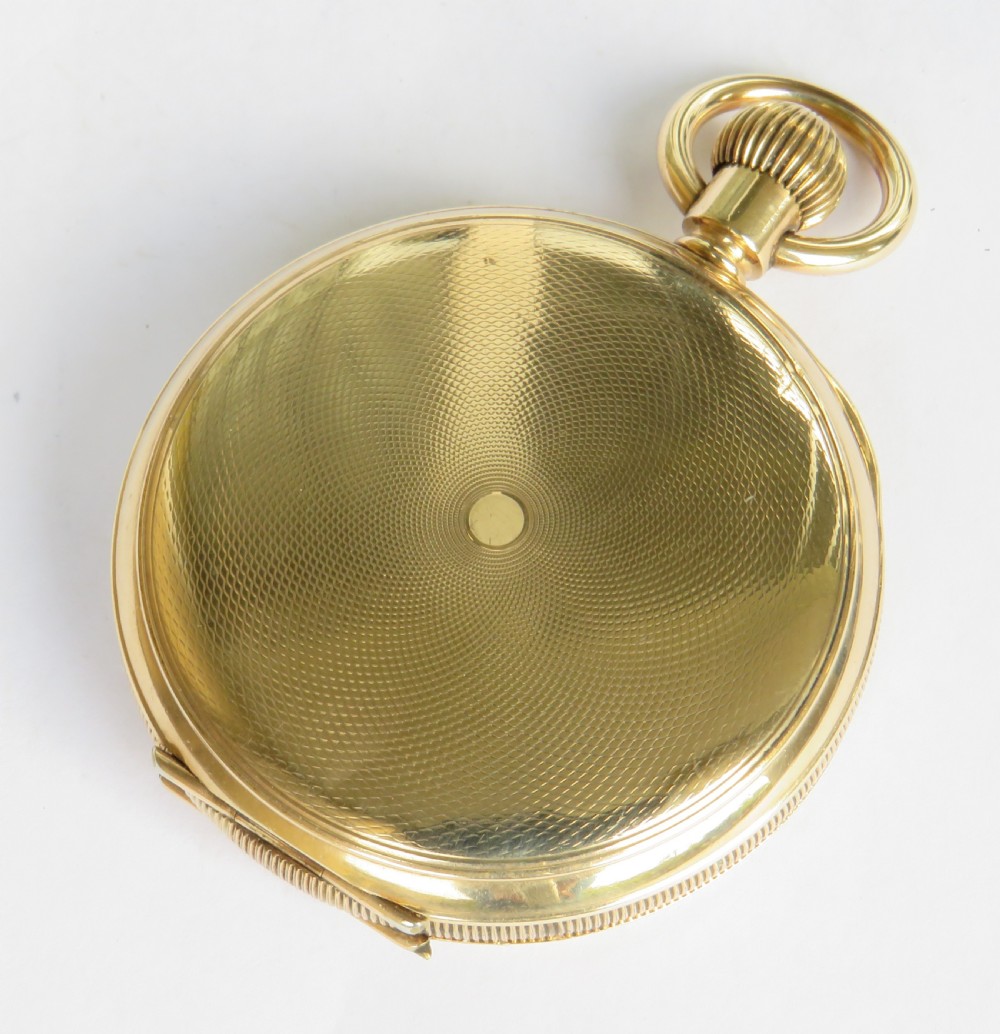 1920s Bulla full hunter pocket watch View VI